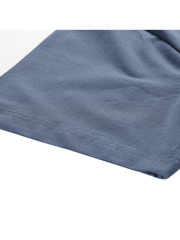 ALPINE PRO Pánské bavlněné triko ALPINE PRO MOROL vintage indigo varianta pd