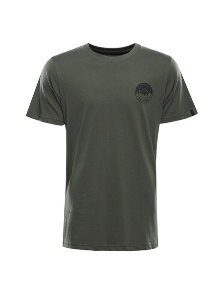 ALPINE PRO Pánské triko z organické bavlny ALPINE PRO TERMES 3 petrol varianta pb