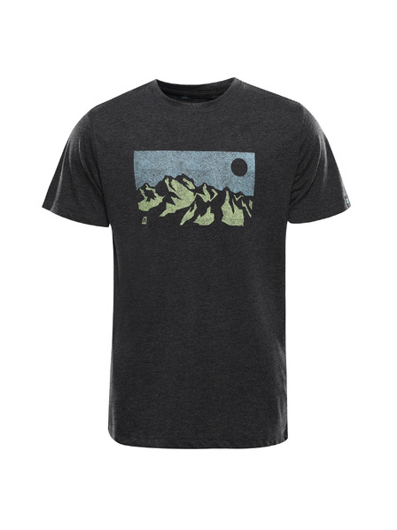 ALPINE PRO Pánské triko s úpravou cool-dry ALPINE PRO GREM 2 black varianta pd