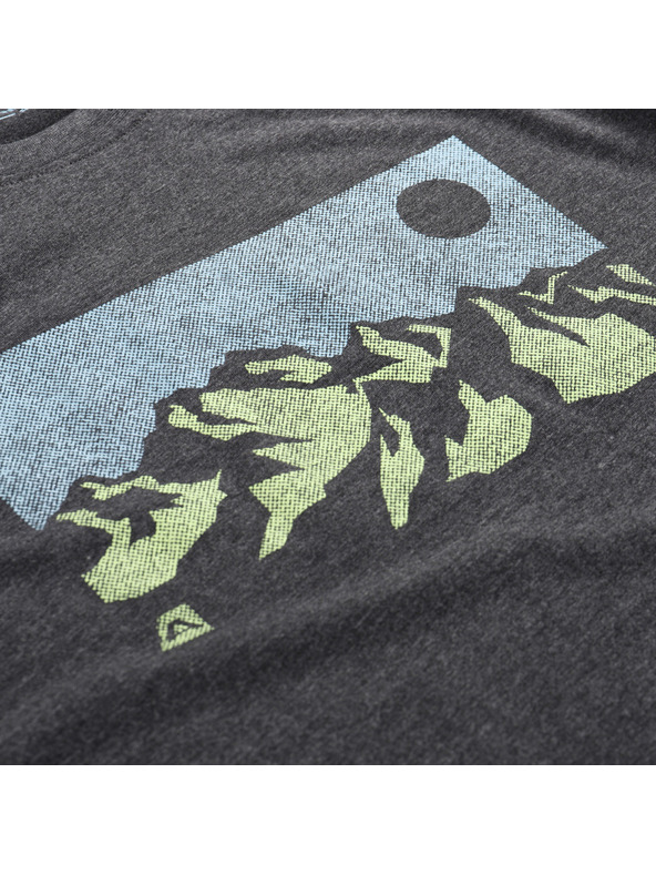 ALPINE PRO Pánské triko s úpravou cool-dry ALPINE PRO GREM 2 black varianta pd