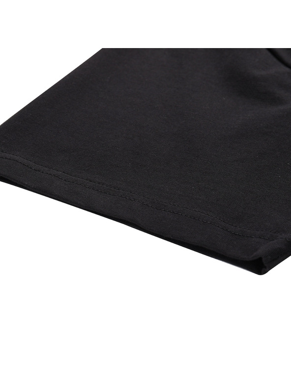 ALPINE PRO Pánské bavlněné triko ALPINE PRO MOROL black varianta pc