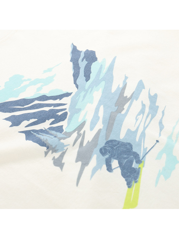 ALPINE PRO Pánské triko s úpravou cool-dry ALPINE PRO GREM 2 creme varianta pf