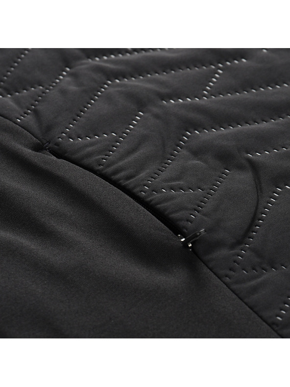 ALPINE PRO Pánská ultralehká vesta s impregnací ALPINE PRO BERF 2 black