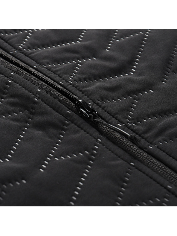 ALPINE PRO Pánská ultralehká vesta s impregnací ALPINE PRO BERF 2 black