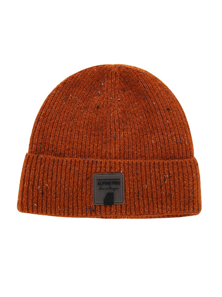 ALPINE PRO Zimní čepice ALPINE PRO KORDE red clay
