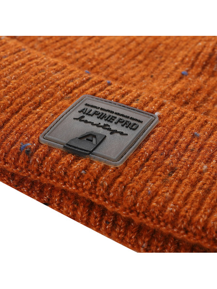 ALPINE PRO Zimní čepice ALPINE PRO KORDE red clay