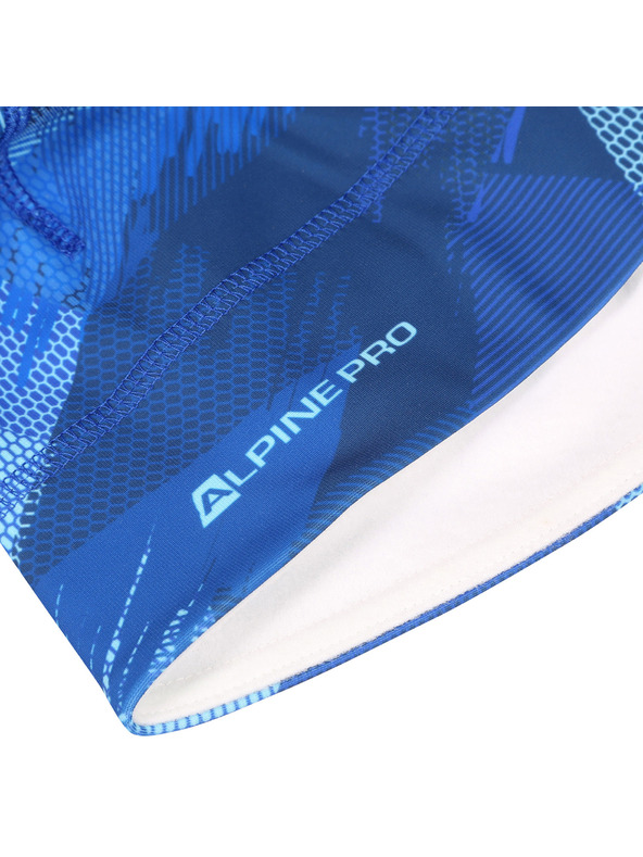 ALPINE PRO Bezešvá funkční čepice ALPINE PRO MAROG neon atomic blue varianta pd