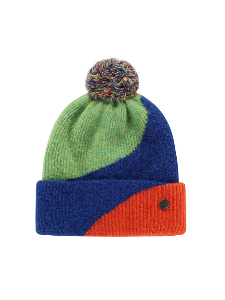 ALPINE PRO Zimní čepice s bambulí ALPINE PRO MOBE acid lime