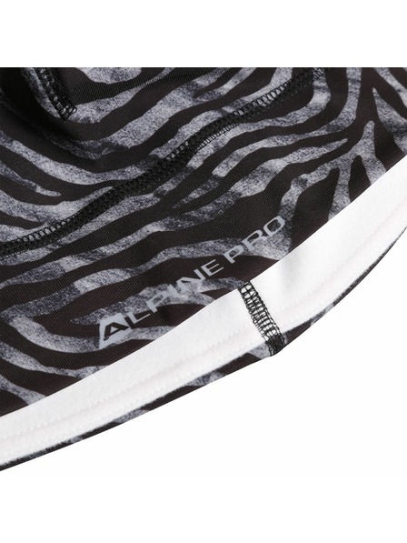 ALPINE PRO Bezešvá funkční čepice ALPINE PRO MAROG black varianta pf