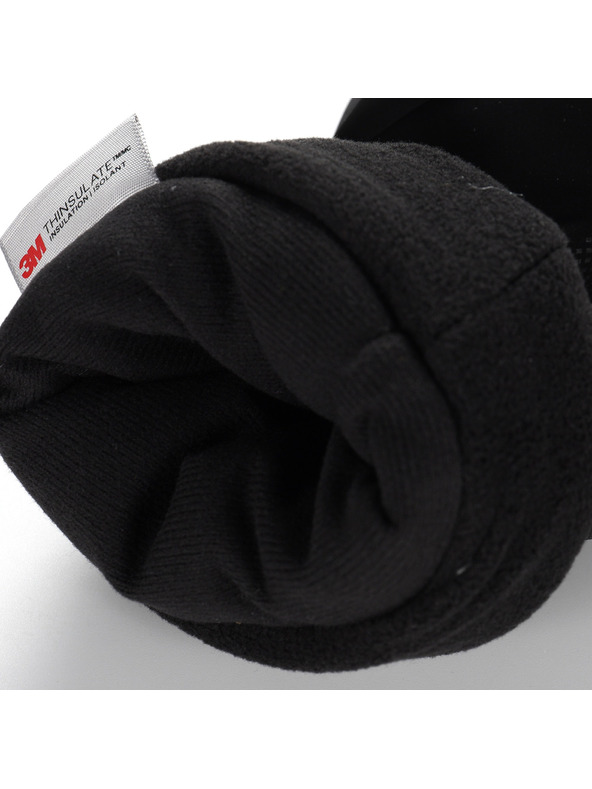 ALPINE PRO Lyžařské softshellové rukavice ALPINE PRO KAHUG black