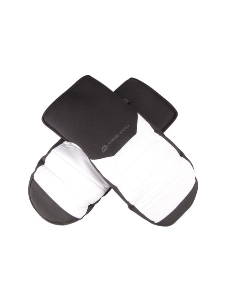 ALPINE PRO Lyžařské rukavice s dwr úpravou ALPINE PRO NERNE white