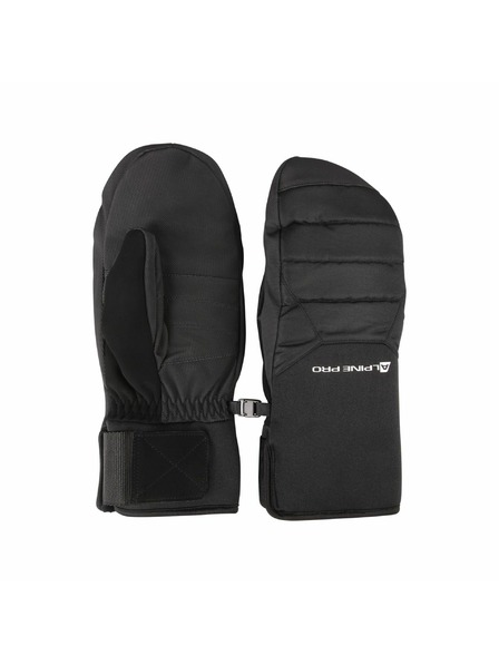 ALPINE PRO Lyžařské rukavice s dwr úpravou ALPINE PRO NERNE black