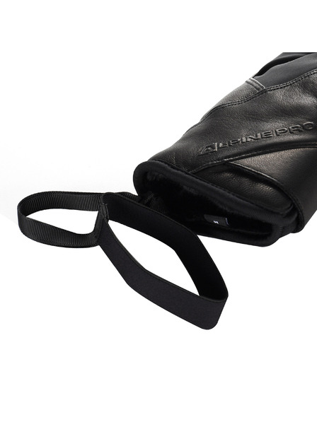 ALPINE PRO Lyžařské rukavice s membránou ptx gloves ALPINE PRO LOLRE black