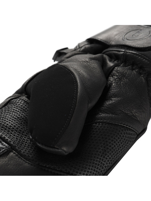 ALPINE PRO Lyžařské rukavice s membránou ptx gloves ALPINE PRO LOLRE black