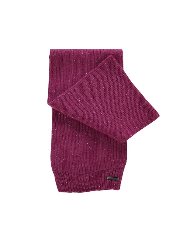 ALPINE PRO Pletená šála ALPINE PRO KOLDE boysenberry