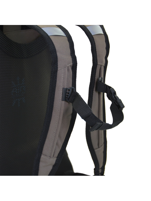 ALPINE PRO Outdoorový batoh s air channel system 28l ALPINE PRO REGRE white pepper