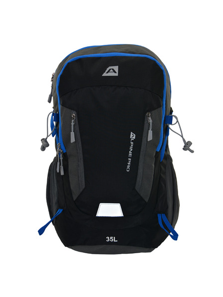 ALPINE PRO Outdoorový batoh s pláštěnkou 35l ALPINE PRO SEDE black