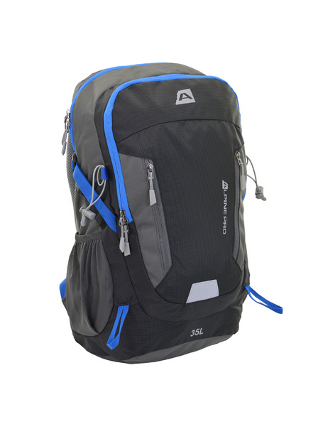 ALPINE PRO Outdoorový batoh s pláštěnkou 35l ALPINE PRO SEDE black