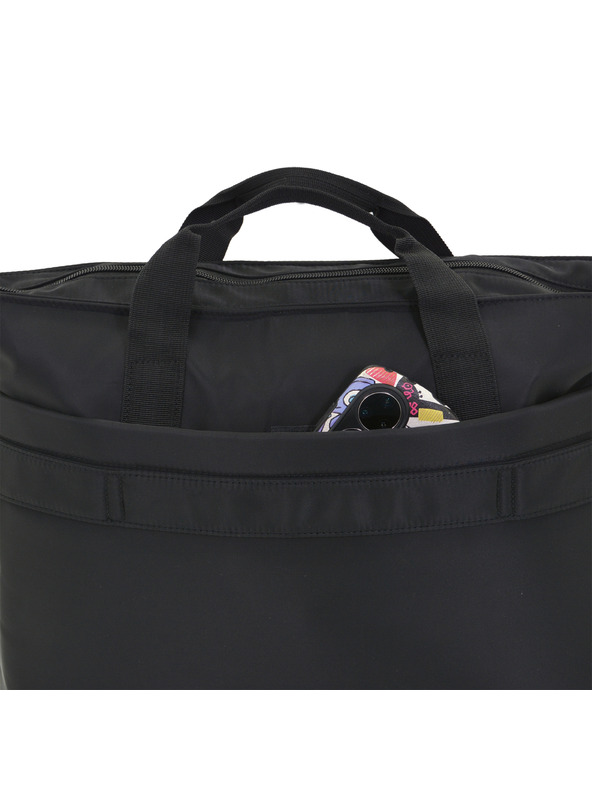 ALPINE PRO Příruční taška s uchy a přes rameno ALPINE PRO NEWE black