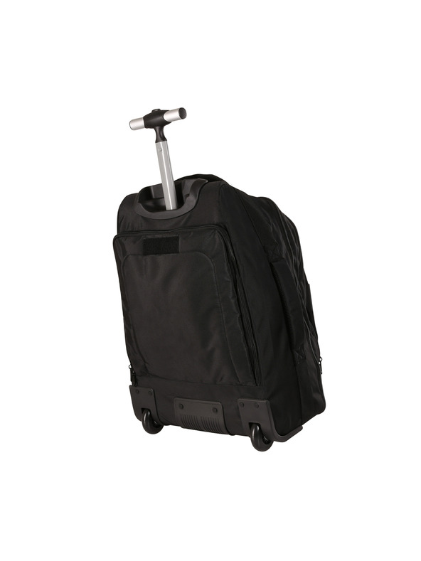 ALPINE PRO Cestovní batoh s kolečky 39x57x20 cm ALPINE PRO TRGE black