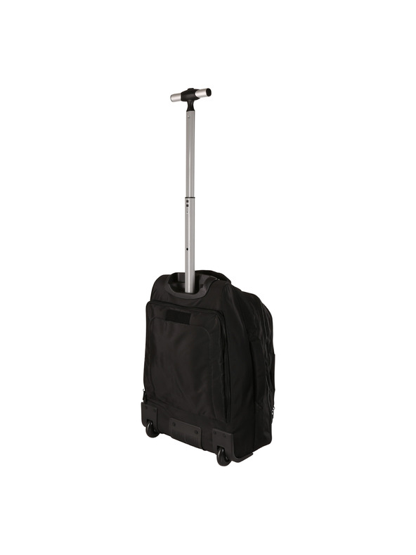 ALPINE PRO Cestovní batoh s kolečky 39x57x20 cm ALPINE PRO TRGE black