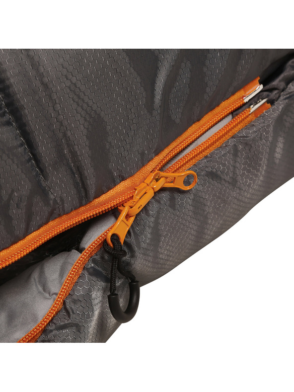 ALPINE PRO Spací pytel, vak ALPINE PRO OMATE dk.true gray