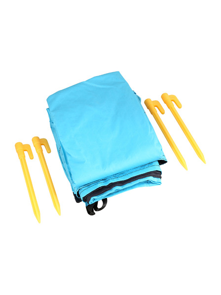 ALPINE PRO Sbalitelná podložka pod deku s kolíky 210x145 cm ALPINE PRO DEREWE atoll