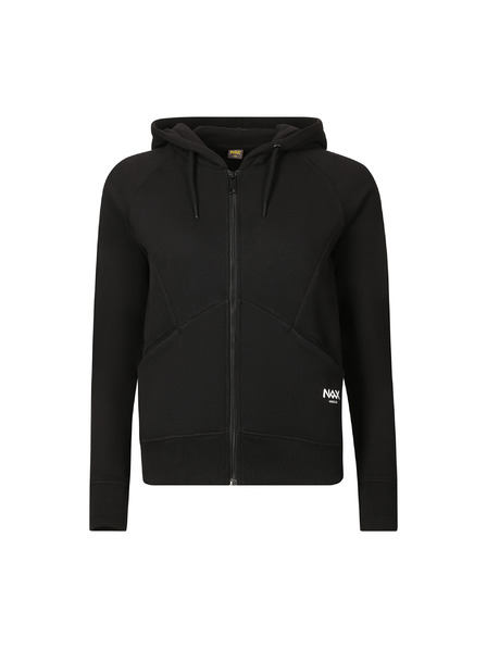 NAX Dámská bavlněná mikina nax NAX JURETA black