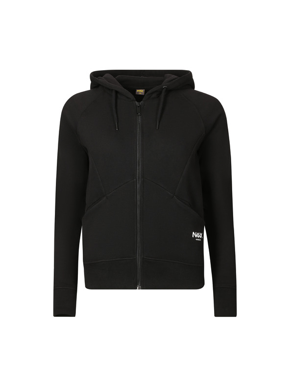 NAX Dámská bavlněná mikina nax NAX JURETA black