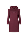 NAX Dámské bavlněné šaty nax NAX OKERA mauve wine