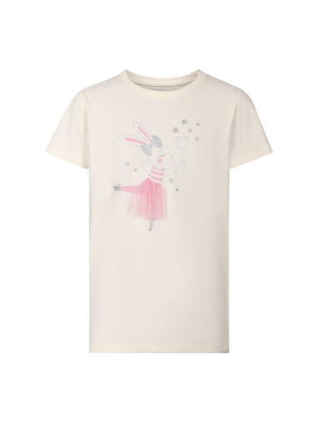 NAX Dětské bavlněné triko nax NAX WERVO creme