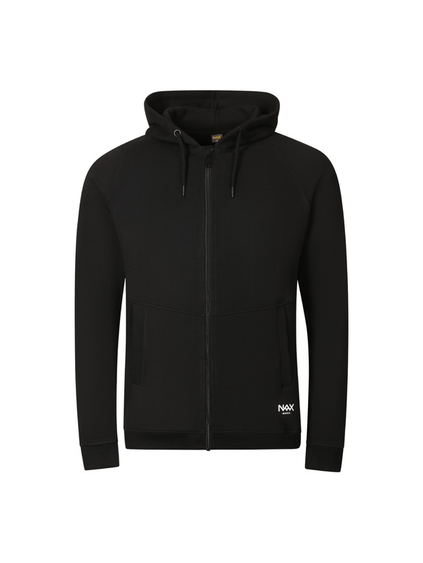 NAX Pánská bavlněná mikina nax NAX MIDAS black