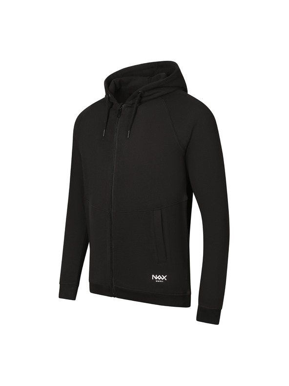 NAX Pánská bavlněná mikina nax NAX MIDAS black