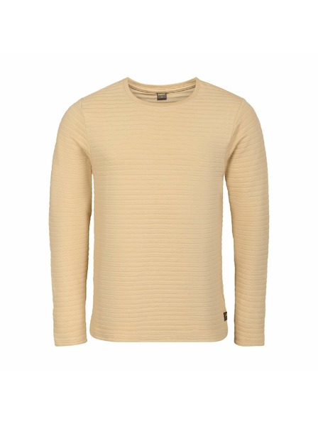 NAX Pánské bavlněné triko nax NAX OXAR camel