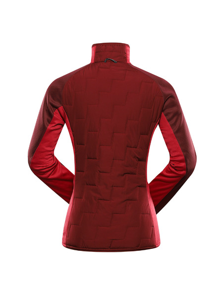 ALPINE PRO Dámská mikina s merino výplní ALPINE PRO JORWA merlot