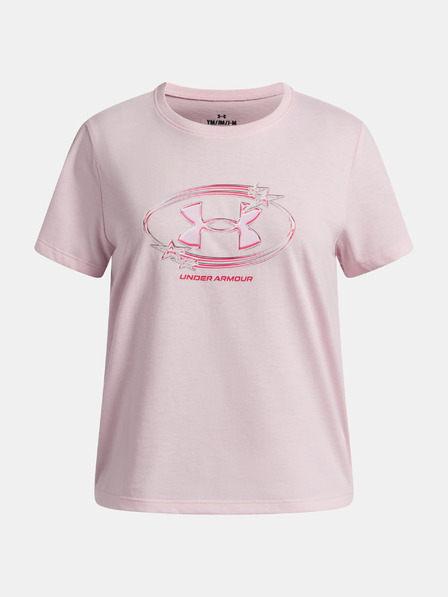 Under Armour Dívčí tričko Under Armour UA G Star Logo Lockertag SS-PNK