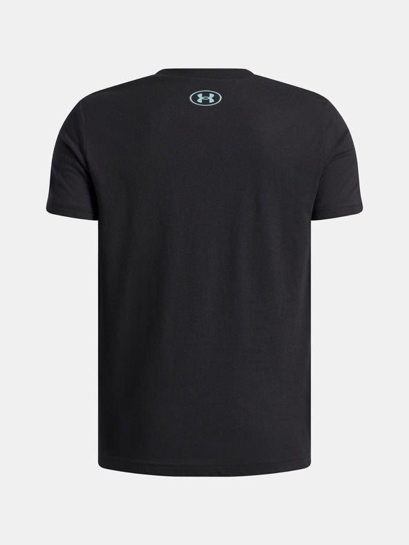 Under Armour Chlapecké tričko Under Armour UA B LOGO WM COLLAGE SS-BLK