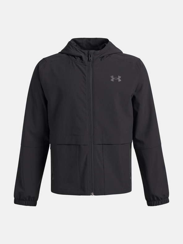 Under Armour Chlapecká bunda Under Armour UA B UNSTOPPABLE WVN JACKET-BLK