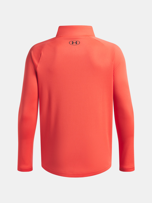 Under Armour Chlapecká mikina Under Armour UA Tech 2.0 1/2 Zip-RED