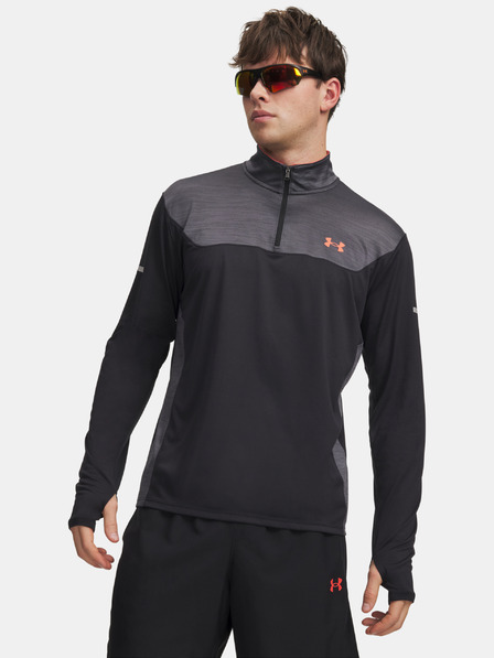 Under Armour Pánské tričko Under Armour UA Tech Utility 1/4 Zip-BLK