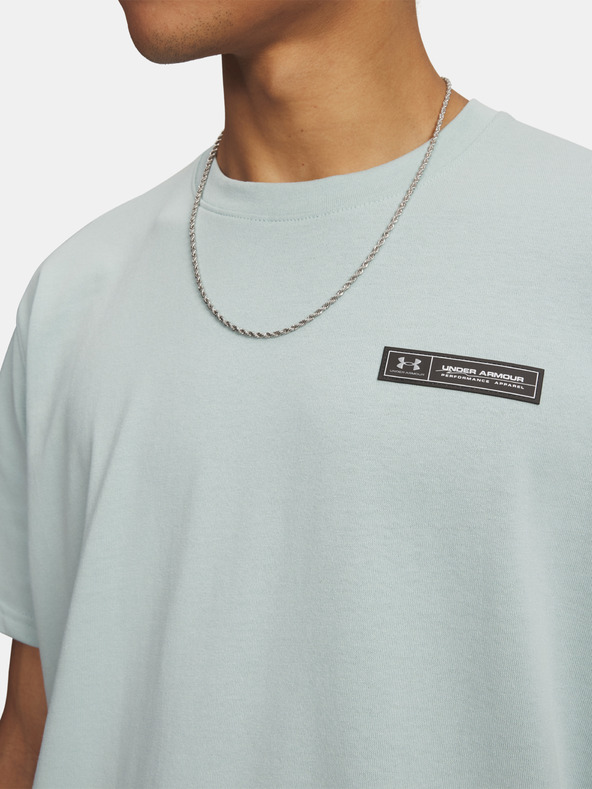 Under Armour Pánské tričko Under Armour UA HW ARMOUR LABEL SS-BLU