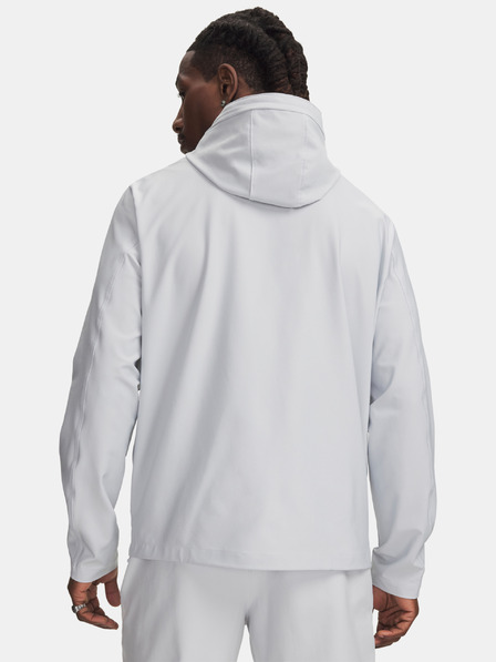 Under Armour Pánská bunda Under Armour UA Unstoppable Woven Jacket-GRY