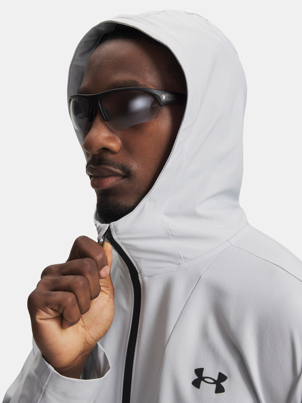 Under Armour Pánská bunda Under Armour UA Unstoppable Woven Jacket-GRY