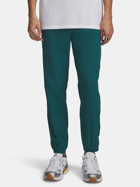 Under Armour Pánské tepláky Under Armour UA Vibe Woven Jogger-GRN
