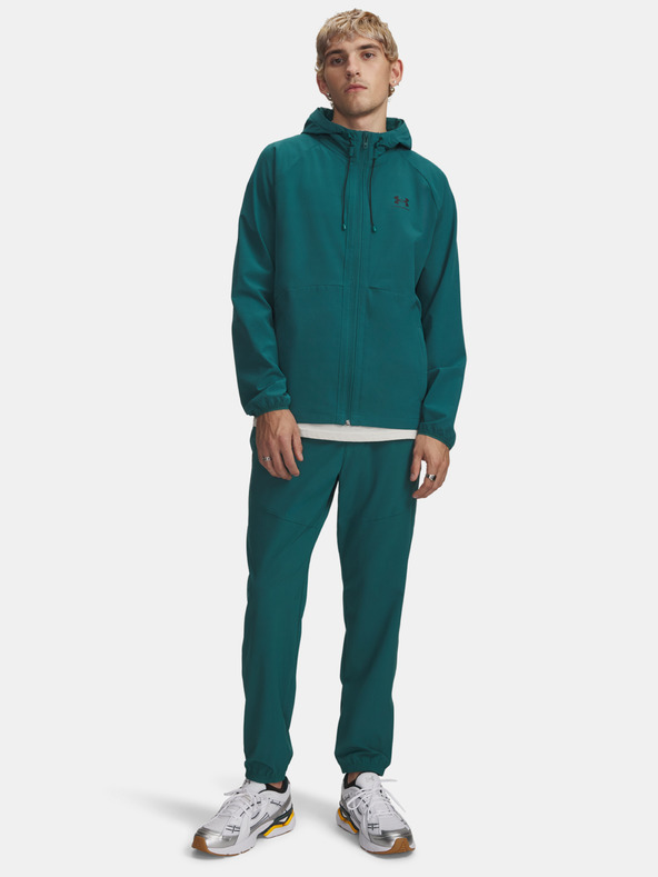 Under Armour Pánské tepláky Under Armour UA Vibe Woven Jogger-GRN