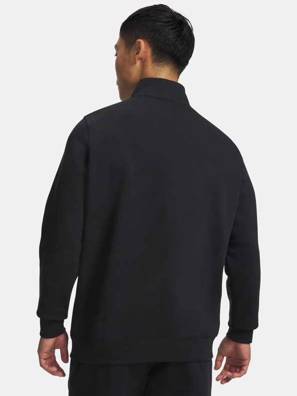 Under Armour Pánská mikina Under Armour UA Icon Fleece 1/4 Zip-BLK