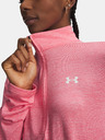 Under Armour Dámské tričko Under Armour Tech 1/2 Zip- Twist-PNK