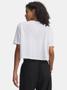 Under Armour Dámské tričko Under Armour UA W WM CROP SS-WHT
