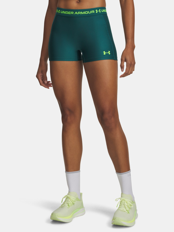 Under Armour Dámské kraťasy Under Armour HeatGear Shorty-GRN