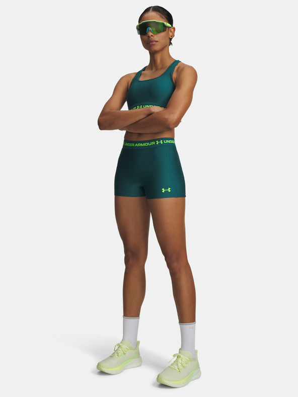 Under Armour Dámské kraťasy Under Armour HeatGear Shorty-GRN